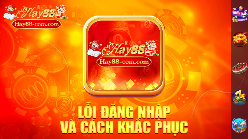 Lỗi Đăng Nhập Và Cách Khắc Phục